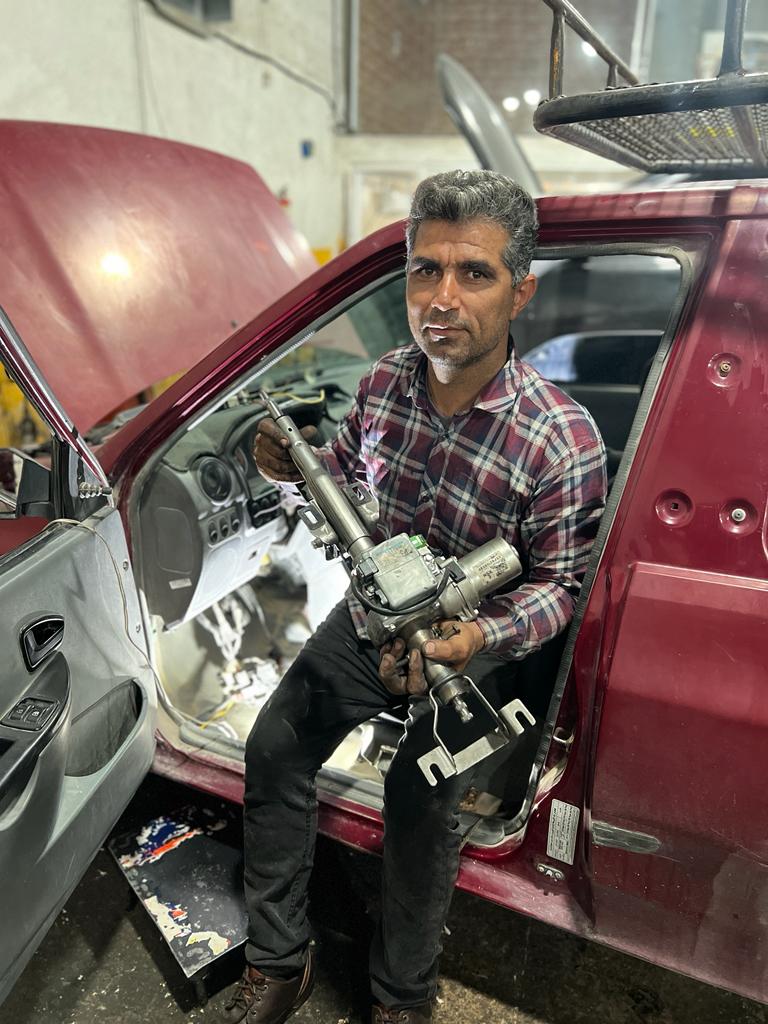 فرمان برقی پراید تیبا